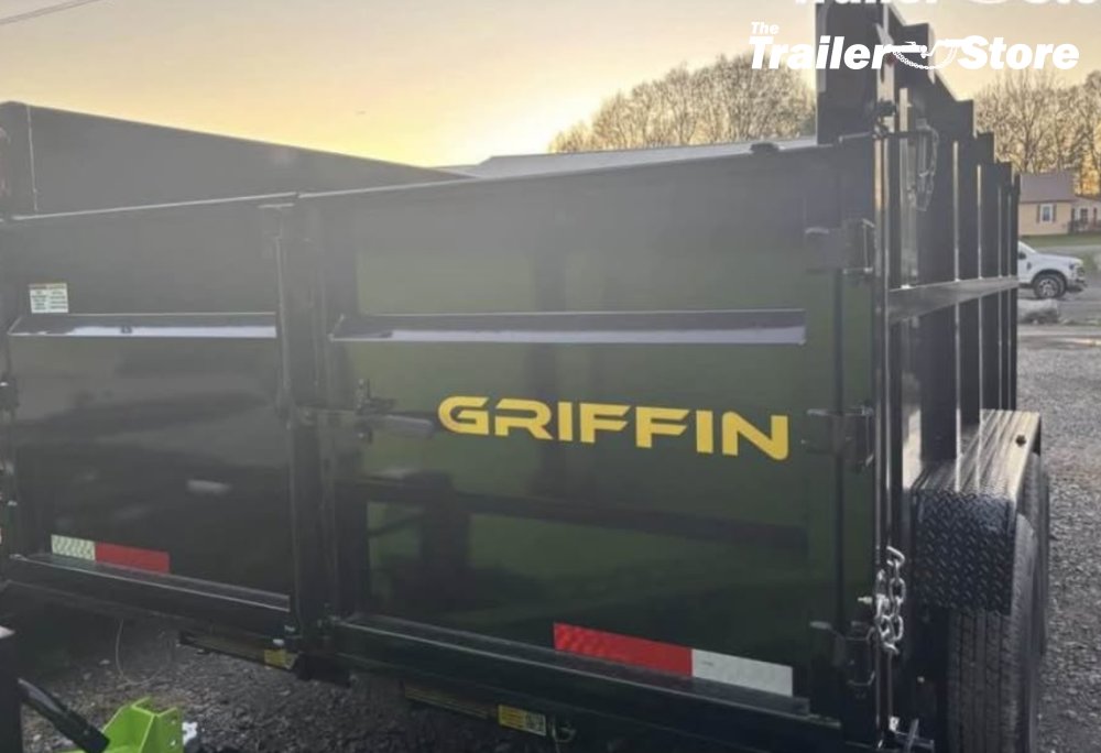 GRIFFIN DUMP 7X14 WITH TARP AND RAMPS