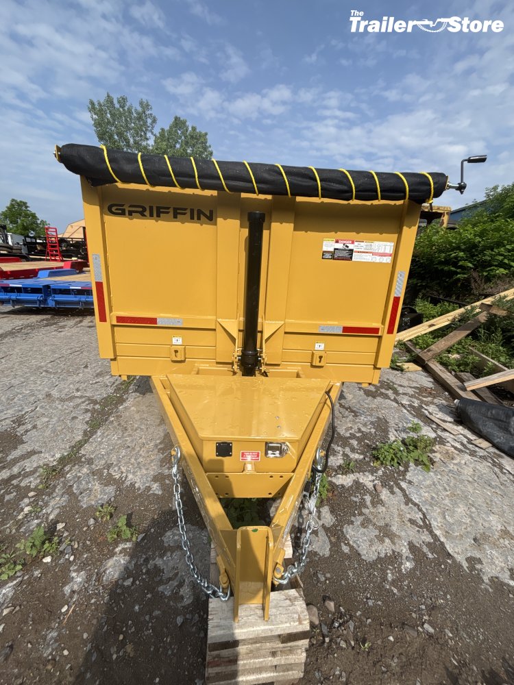 GRIFFIN 7X16, 4' HIGH SIDES, YELLOW