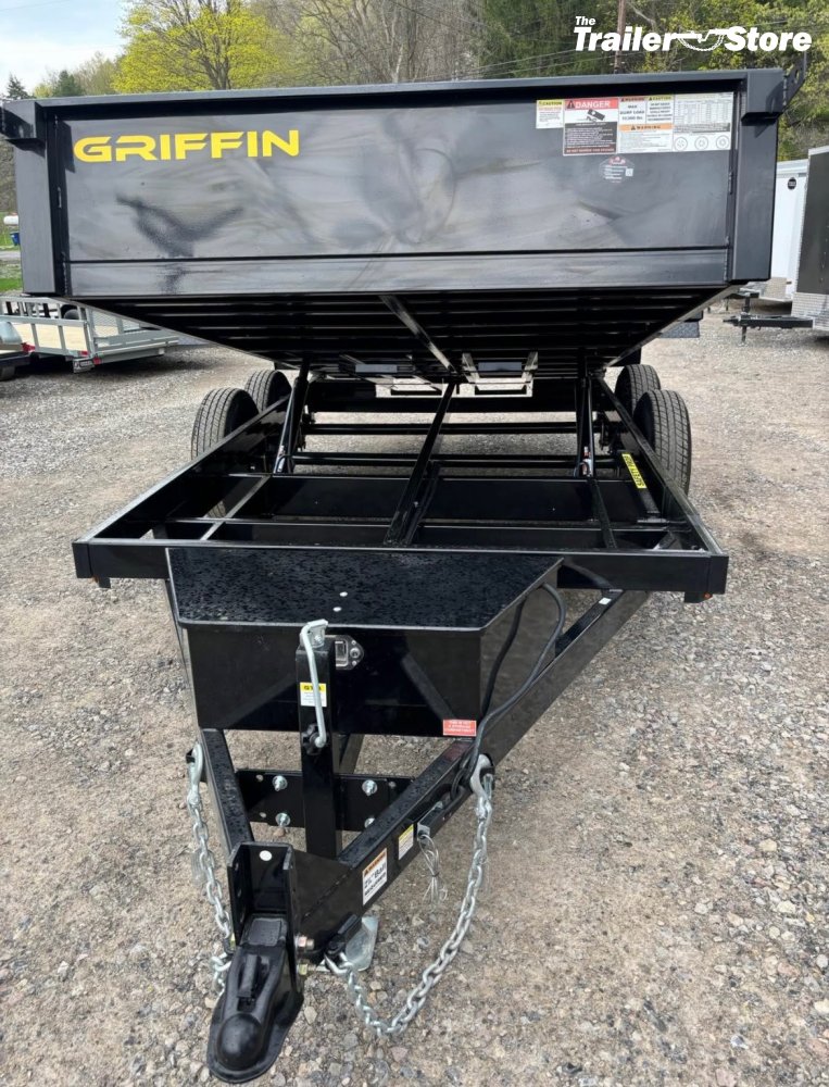 GRIFFIN 7'X14'X20" ECONO 14K DUMP (No Ramps /No Tarp, but can be added at additional cost)
