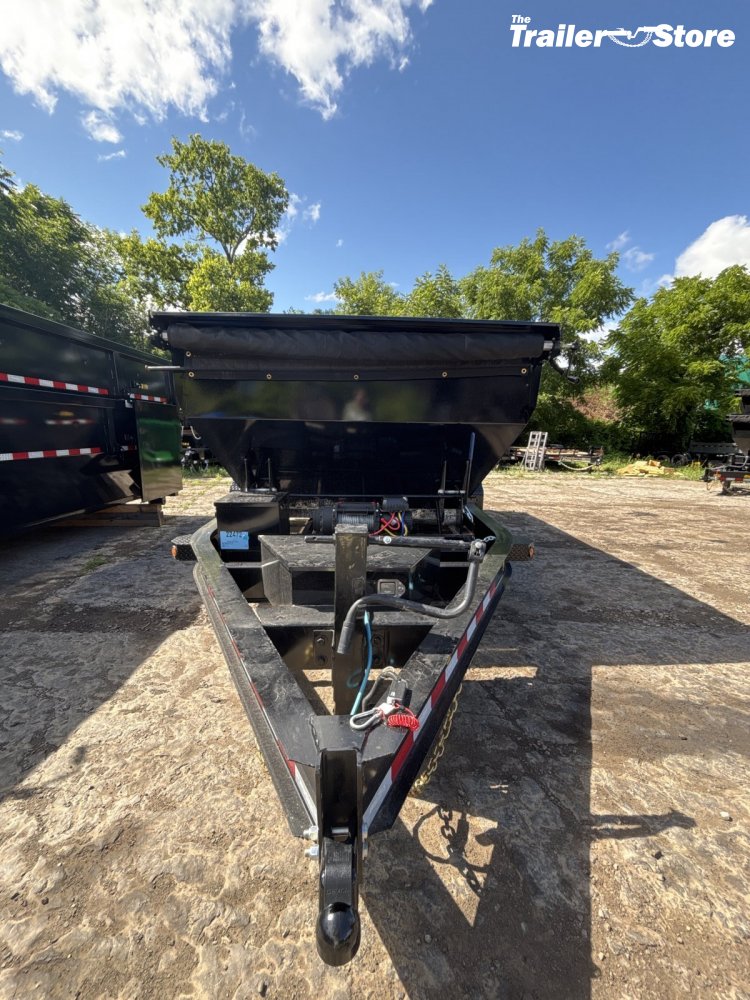 BIG TEX 14' 14K ROLL-OFF TRAILER (BIN SOLD SEPARATLY)