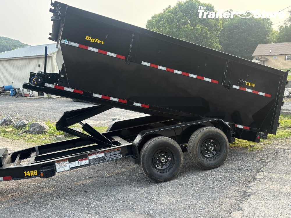 BIG TEX 14' 14K ROLL-OFF TRAILER (BIN SOLD SEPARATLY)