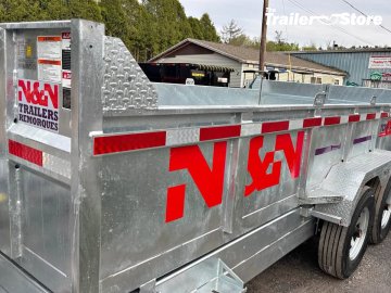 N&N TRAILERS 7X16 DUMP