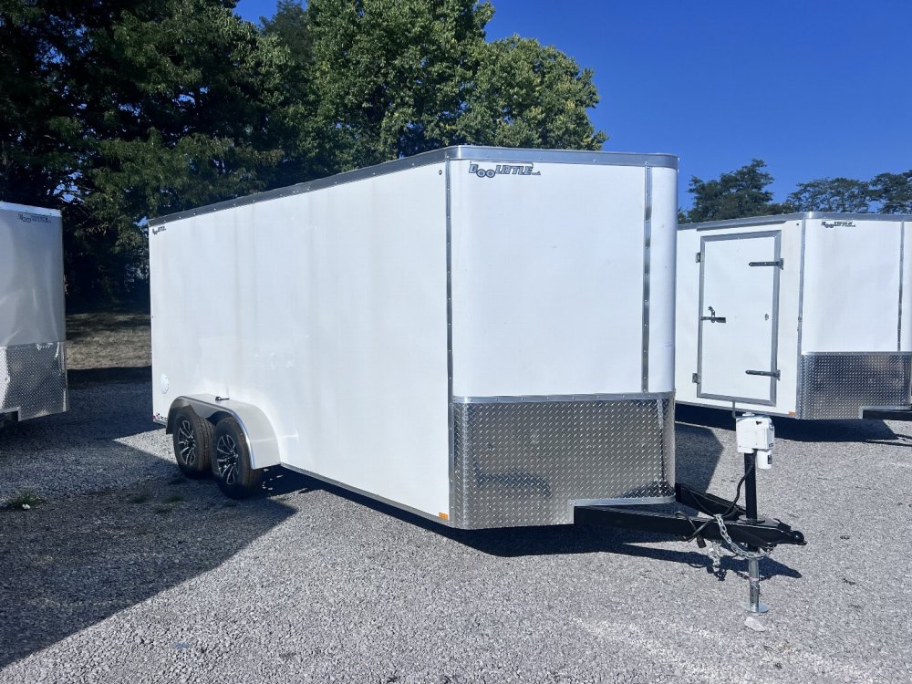 2025 DOOLITTLE 7X16X7 ENCLOSED CARGO TRAILER W/ ELECTRIC JACK AND E-TRACK
