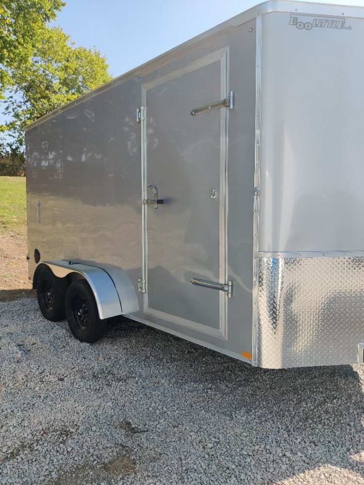 2025 DOOLITTLE 7X14X7 ENCLOSED CARGO TRAILER W/ BARN DOORS