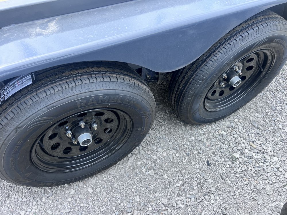 2026 IRON BULL 83X16 UTILITY TRAILER W/TANDEM AXLES AND 2 BRAKES