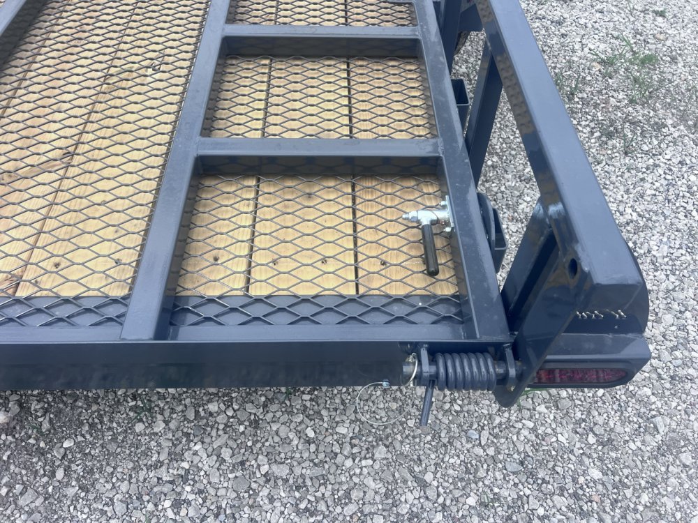 2026 IRON BULL 83X18 UTILITY TRAILER W/TANDEM AXLES AND 2 BRAKES