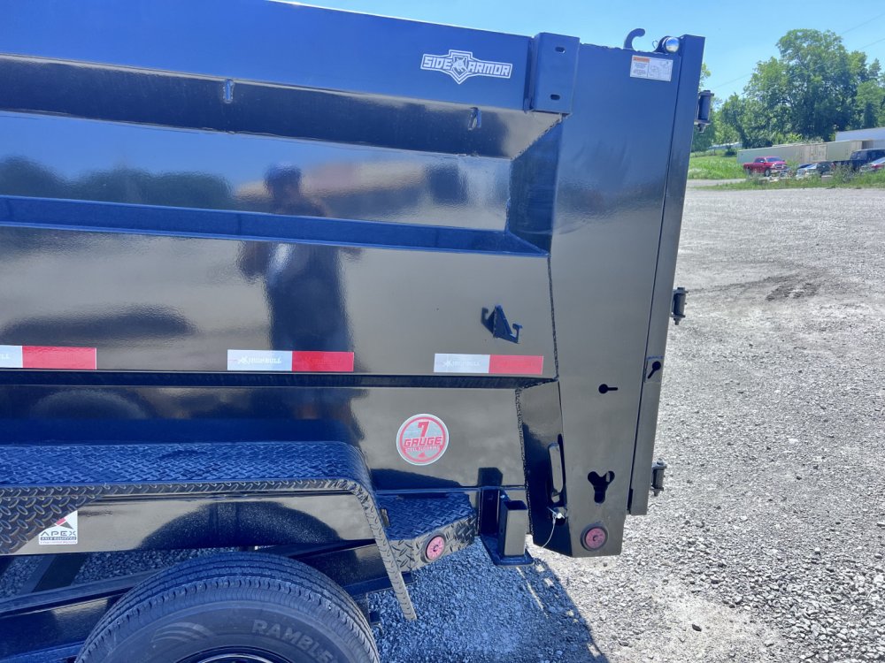 2026 IRON BULL 83 X 14 GOOSENECK DUMP TRAILER W/ 48" SIDES AND TELESCOPIC HOIST