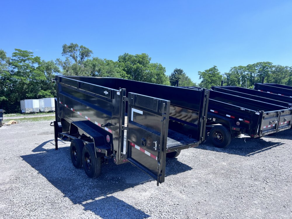 2026 IRON BULL 83 X 14 GOOSENECK DUMP TRAILER W/ 48" SIDES AND TELESCOPIC HOIST
