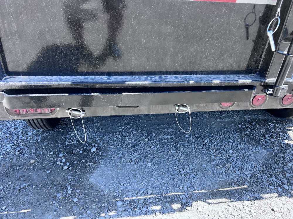 2026 IRON BULL 83 X 14 GOOSENECK DUMP TRAILER W/ 48" SIDES AND TELESCOPIC HOIST