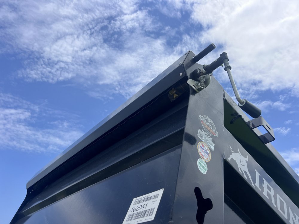 2026 IRON BULL 83X14 DUMP TRAILER W/ SCISSOR HOIST AND I-BEAM FRAME