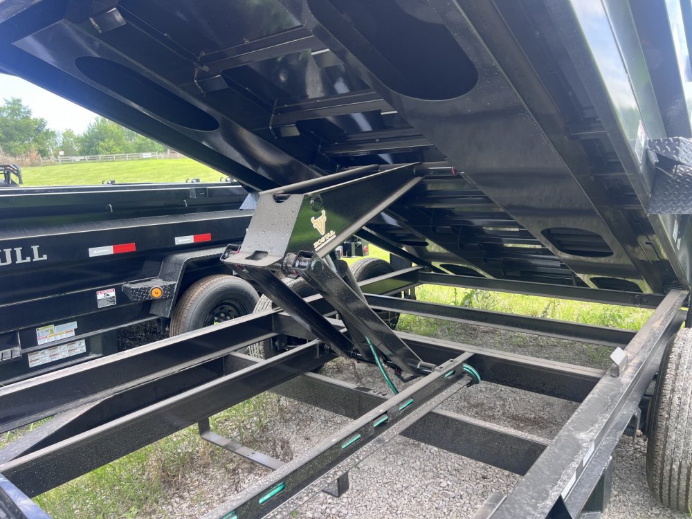 2026 IRON BULL 83X14 DUMP TRAILER W/ SCISSOR HOIST AND I-BEAM FRAME