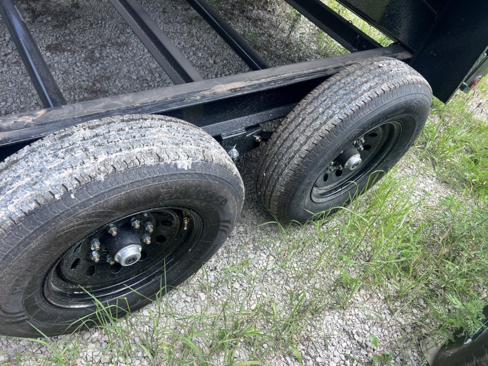 2026 IRON BULL 83X14 DUMP TRAILER W/ SCISSOR HOIST AND I-BEAM FRAME