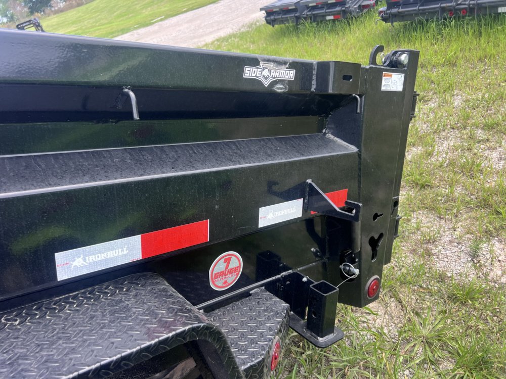 2026 IRON BULL 83X14 DUMP TRAILER W/ SCISSOR HOIST AND I-BEAM FRAME