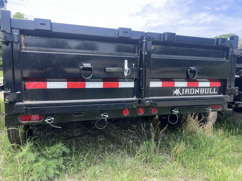 2026 IRON BULL 83X14 DUMP TRAILER W/ SCISSOR HOIST AND I-BEAM FRAME
