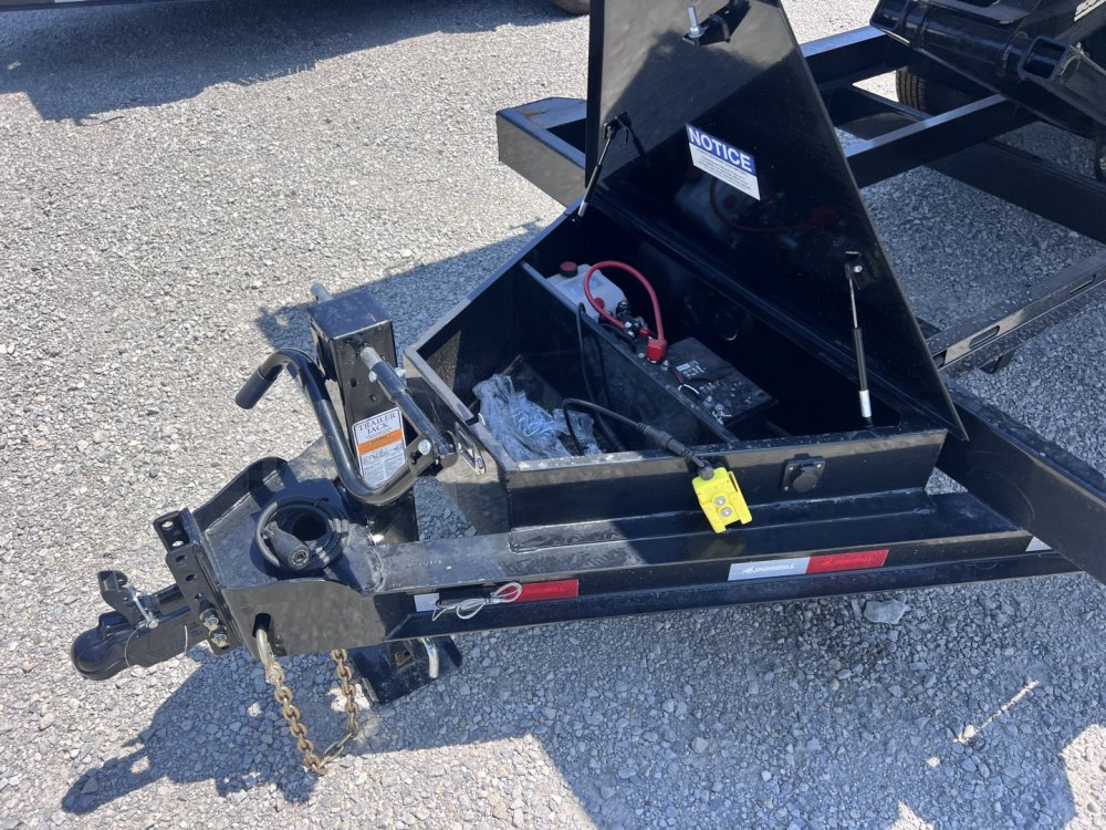 2026 IRON BULL 83X16 DUMP TRAILER W/ SCISSOR HOIST AND I-BEAM FRAME