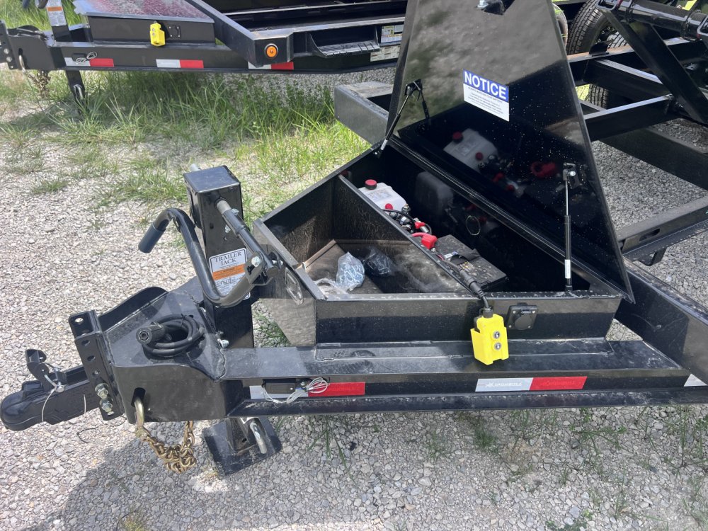 2026 IRON BULL 83X16 DUMP TRAILER W/ SCISSOR HOIST AND I-BEAM FRAME