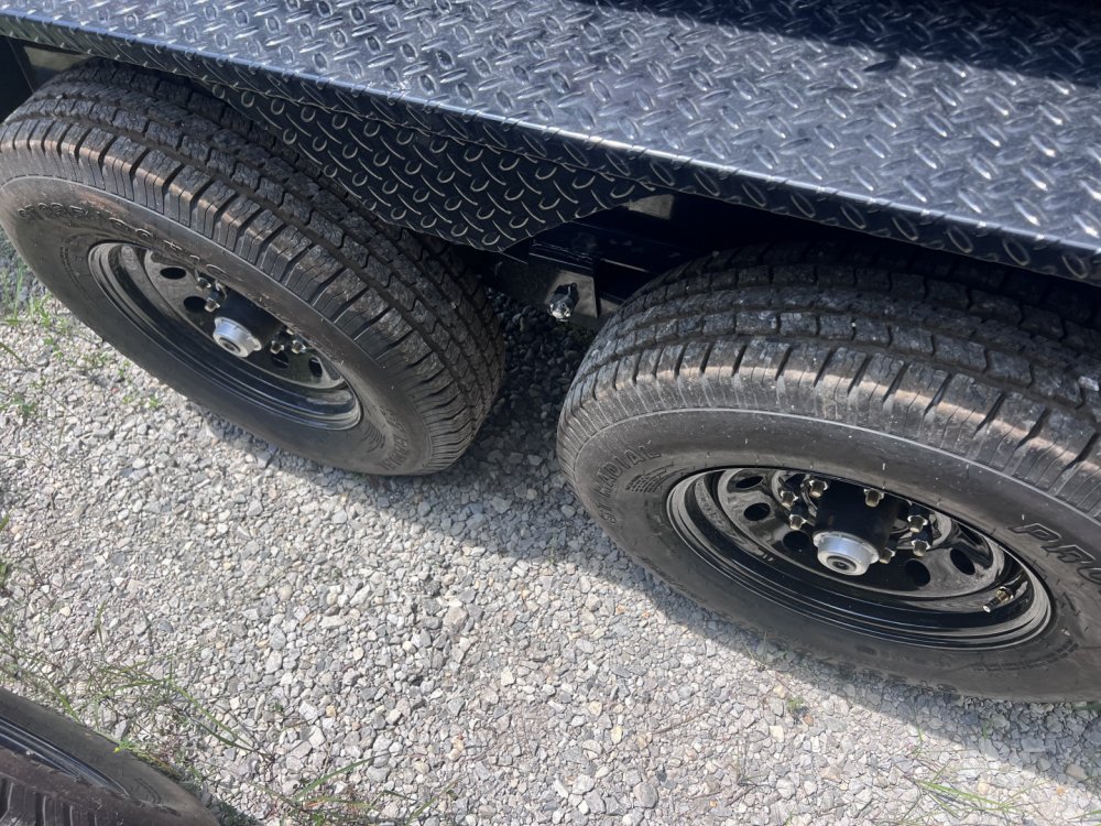 2026 IRON BULL 83X16 DUMP TRAILER W/ SCISSOR HOIST AND I-BEAM FRAME