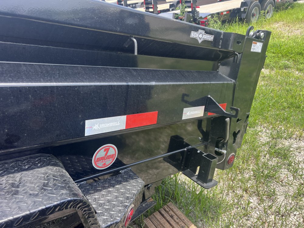 2026 IRON BULL 83X16 DUMP TRAILER W/ SCISSOR HOIST AND I-BEAM FRAME