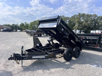 2026 IRON BULL 60X10 DUMP TRAILER W/52K AXLES
