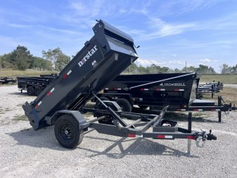 2026 IRON BULL 60X10 DUMP TRAILER W/SINGLE 7K AXLE