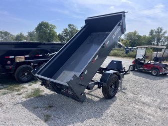 2026 IRON BULL 60X10 DUMP TRAILER W/SINGLE 7K AXLE