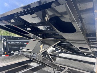 2026 IRON BULL 83X16 DUMP TRAILER W/ SCISSOR HOIST AND I-BEAM FRAME