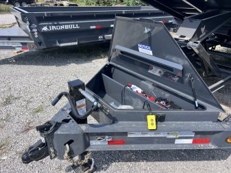 2026 IRON BULL 83X16 DUMP TRAILER W/ SCISSOR HOIST AND I-BEAM FRAME