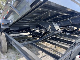 2026 IRON BULL 83X16 DUMP TRAILER W/ SCISSOR HOIST AND I-BEAM FRAME