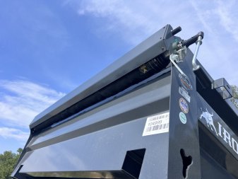 2026 IRON BULL 83X16 DUMP TRAILER W/ SCISSOR HOIST AND I-BEAM FRAME