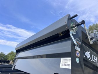 2026 IRON BULL 83X16 DUMP TRAILER W/ SCISSOR HOIST AND I-BEAM FRAME