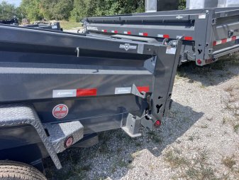 2026 IRON BULL 83X16 DUMP TRAILER W/ SCISSOR HOIST AND I-BEAM FRAME