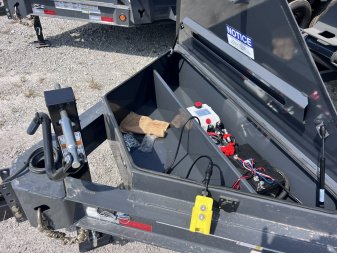 2026 IRON BULL 83X16 DUMP TRAILER W/ SCISSOR HOIST AND I-BEAM FRAME