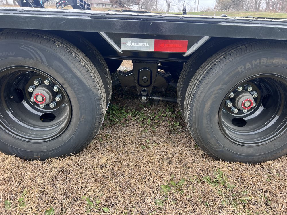 2026 IRON BULL 102 X 32 GOOSENECK DECKOVER FLATBED TRAILER W/10K AXLES