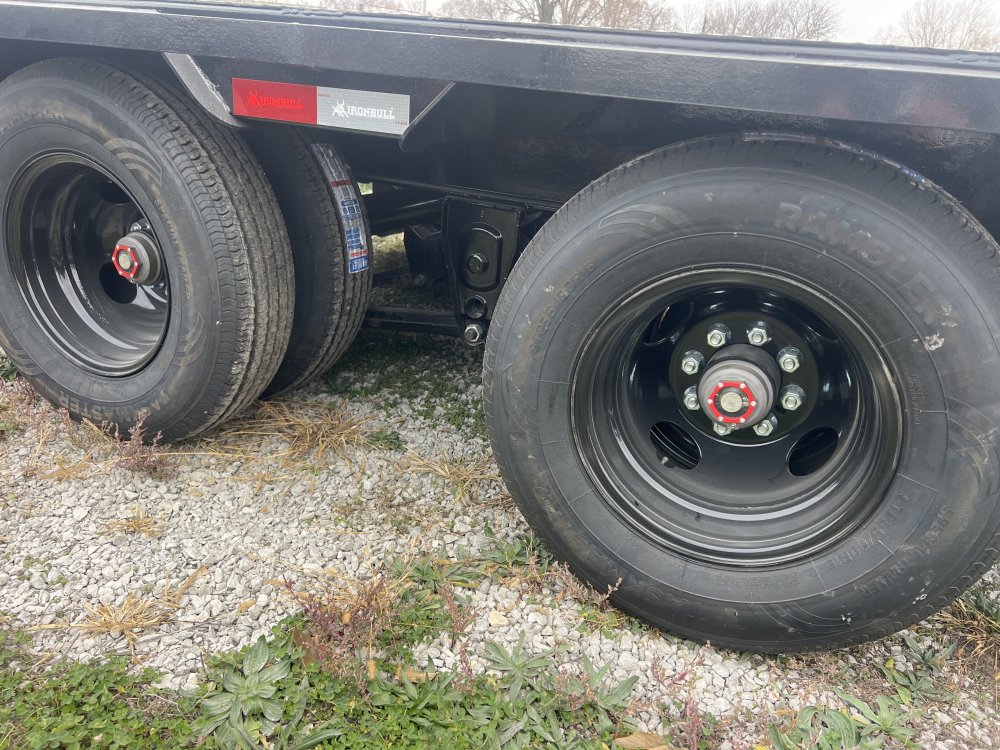 2026 IRON BULL 102 X 32 GOOSENECK DECKOVER FLATBED TRAILER W/12K AXLES