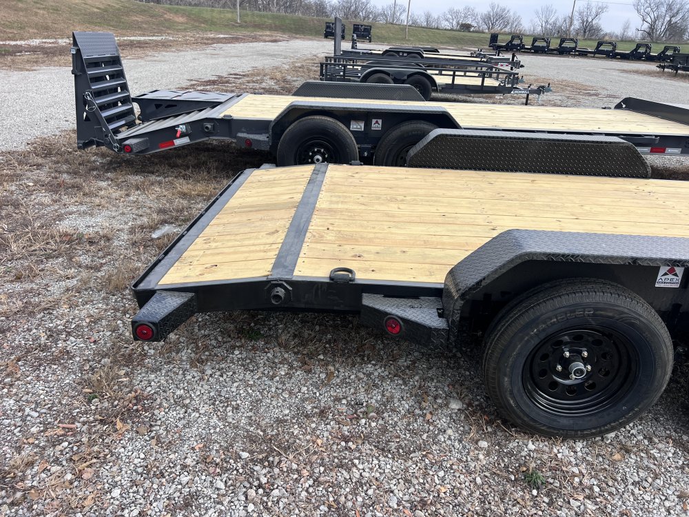 2026 IRON BULL 83X18 EQUIPMENT CAR HAULER TRAILER W/35K AXLES AND 2 BRAKES