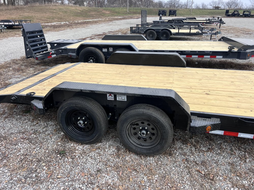 2026 IRON BULL 83X18 EQUIPMENT CAR HAULER TRAILER W/35K AXLES AND 2 BRAKES