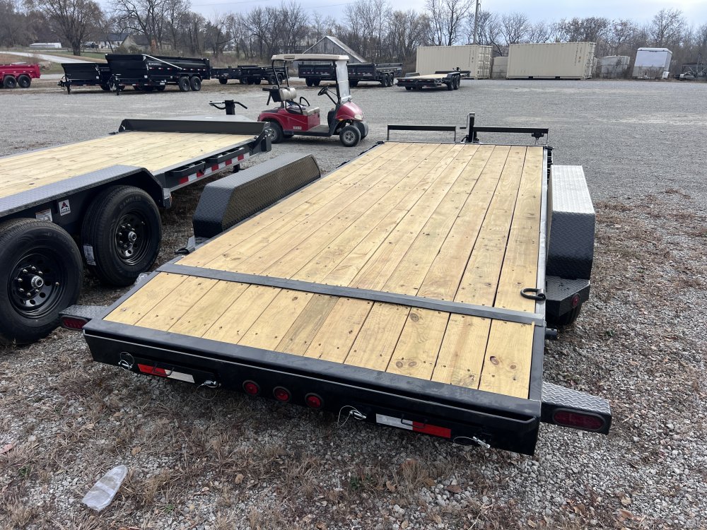 2026 IRON BULL 83X18 EQUIPMENT CAR HAULER TRAILER W/35K AXLES AND 2 BRAKES