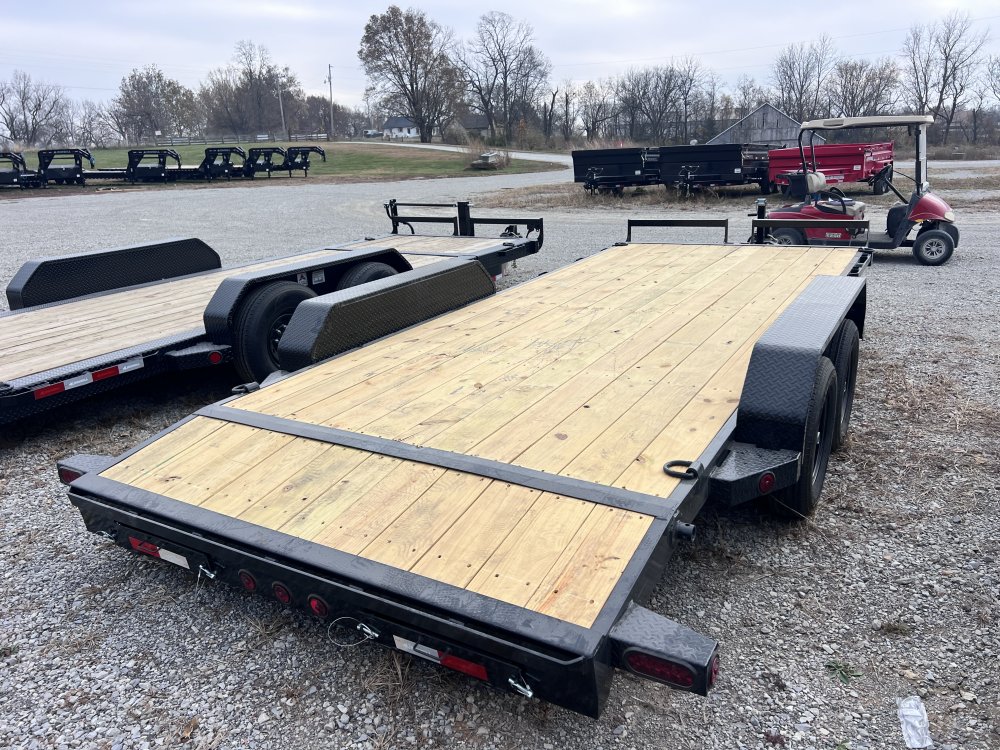 2026 IRON BULL 83X18 EQUIPMENT CAR HAULER TRAILER W/35K AXLES AND 2 BRAKES