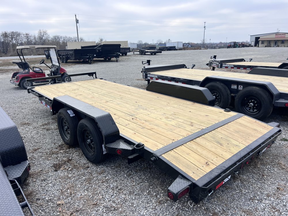 2026 IRON BULL 83X18 EQUIPMENT CAR HAULER TRAILER W/35K AXLES AND 2 BRAKES