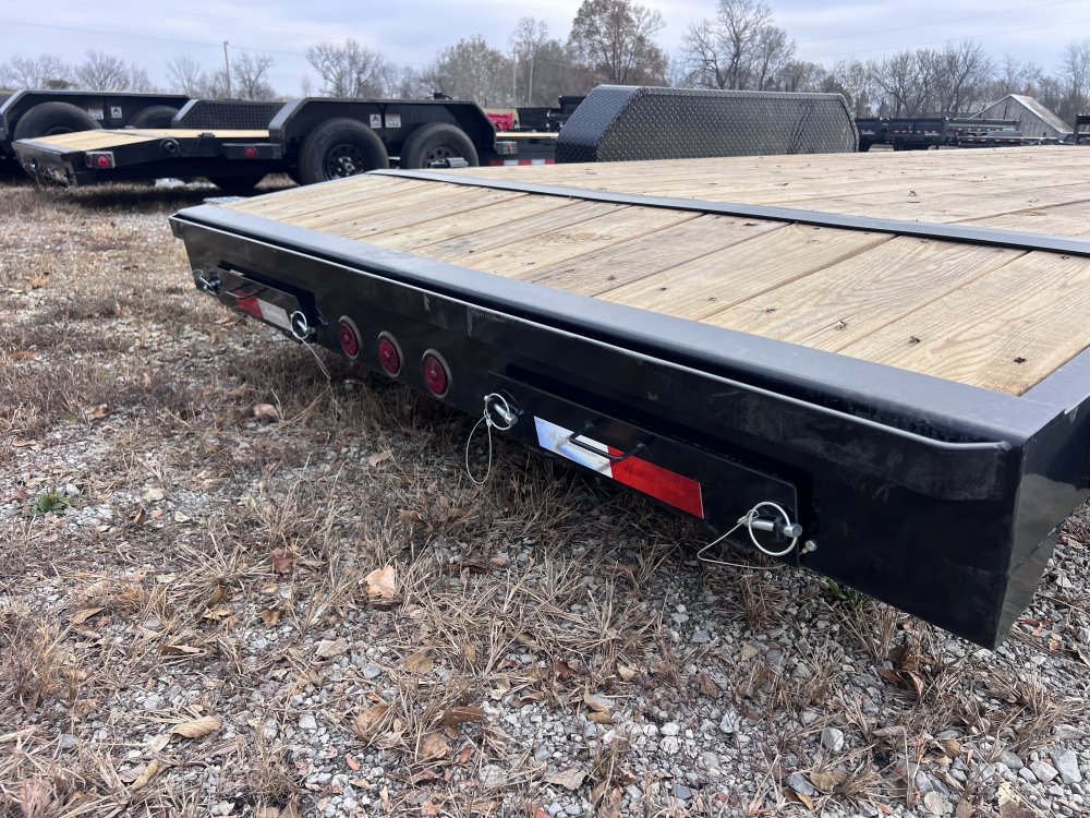 2026 IRON BULL 83X20 EQUIPMENT CAR HAULER TRAILER W/52K AXLES AND 2 BRAKES
