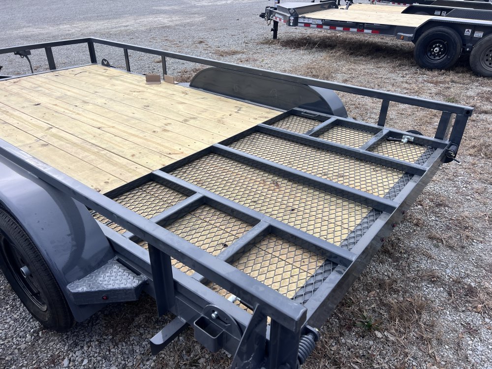 2026 IRON BULL 83X14 UTILITY TRAILER W/TANDEM AXLES AND 2 BRAKES