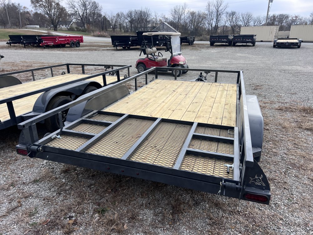 2026 IRON BULL 83X14 UTILITY TRAILER W/TANDEM AXLES AND 2 BRAKES