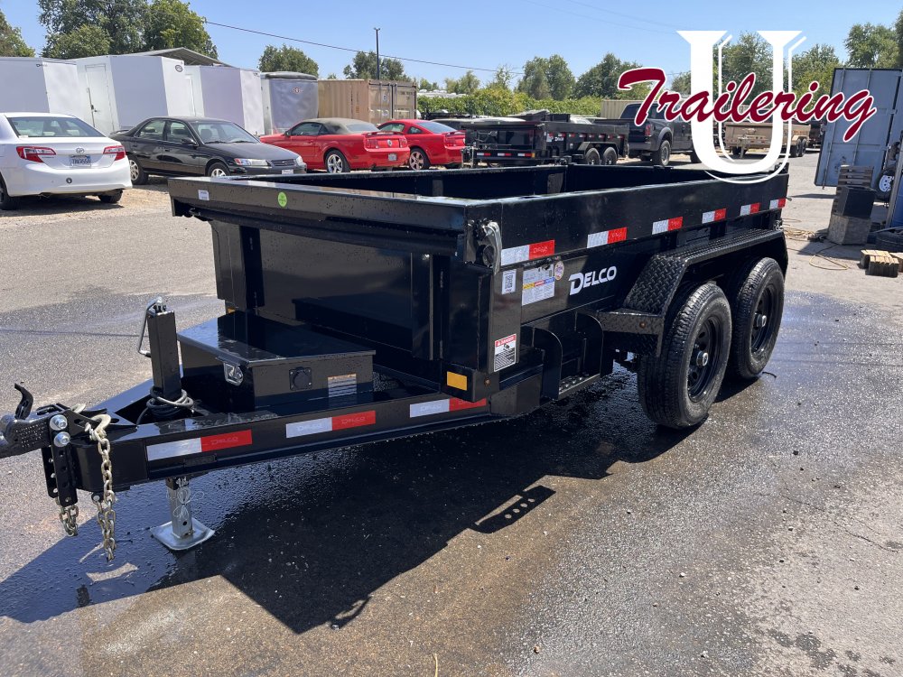 2025 Delco 5'x10' Bumper Pull 12k