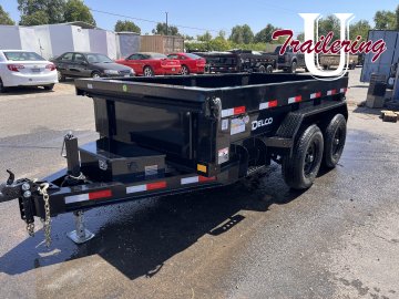 2025 Delco 5'x10' Bumper Pull 12k