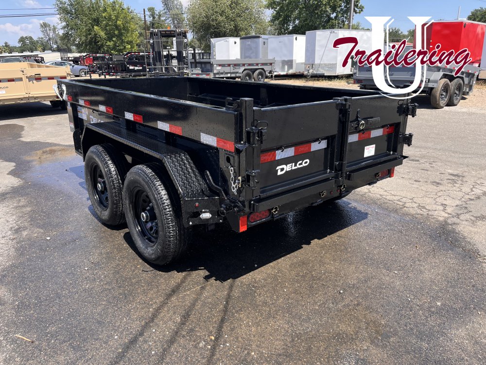 2025 Delco 5'x10' Bumper Pull 12k