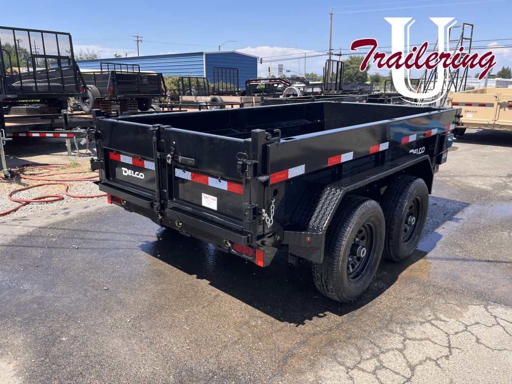 2025 Delco 5'x10' Bumper Pull 12k