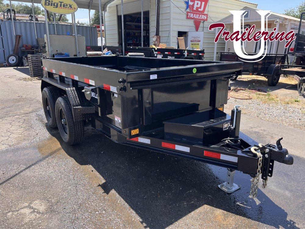 2025 Delco 5'x10' Bumper Pull 12k