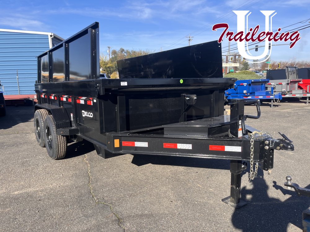 2026 Delco 7'x12' Bumper Pull 8 lug