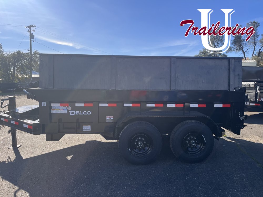 2026 Delco 7'x12' Bumper Pull 8 lug