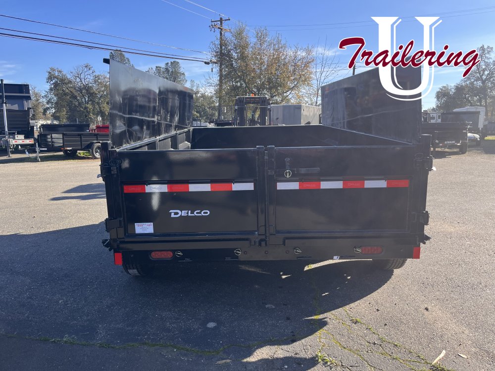 2026 Delco 7'x12' Bumper Pull 8 lug